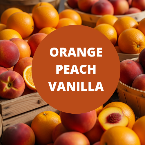 Orange Peach Vanilla Fragrance Collection