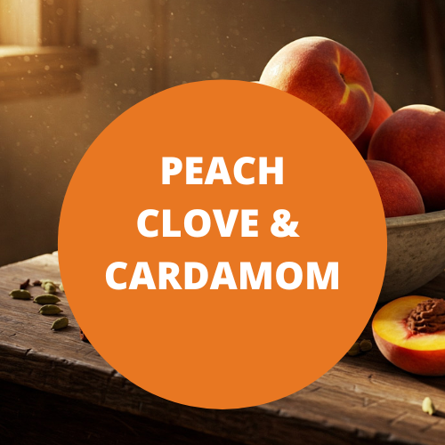 SCENT: Peach Clove & Cardamom