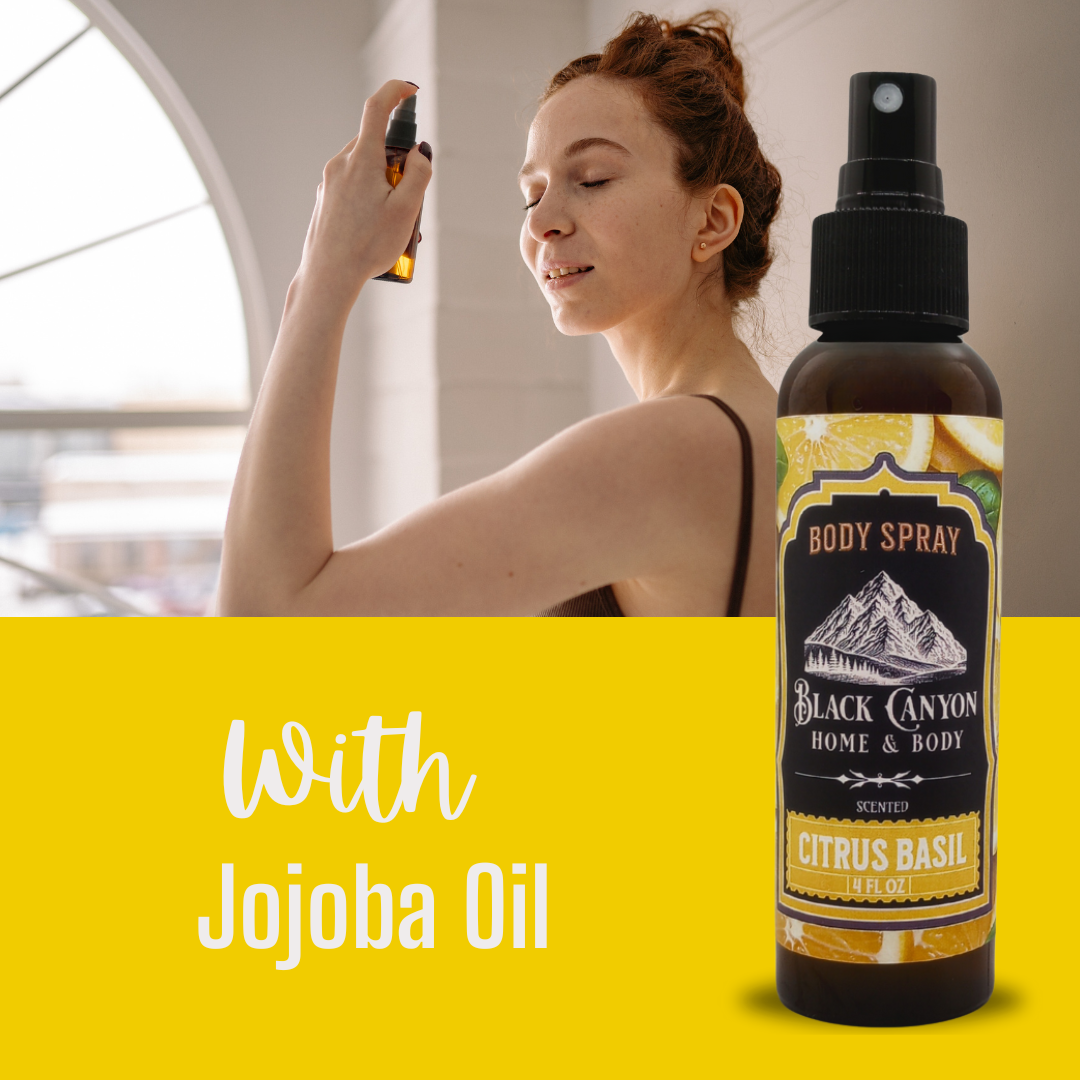 Black Canyon Citrus Basil Scented Body Spray