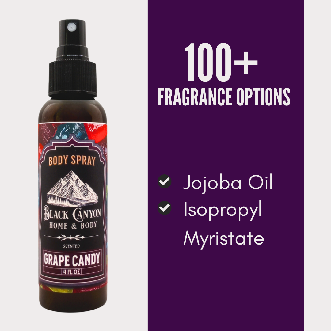Black Canyon Grape Candy Scented Body Spray