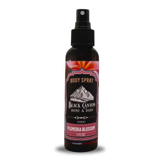 Black Canyon Plumeria Blossom Scented Body Spray