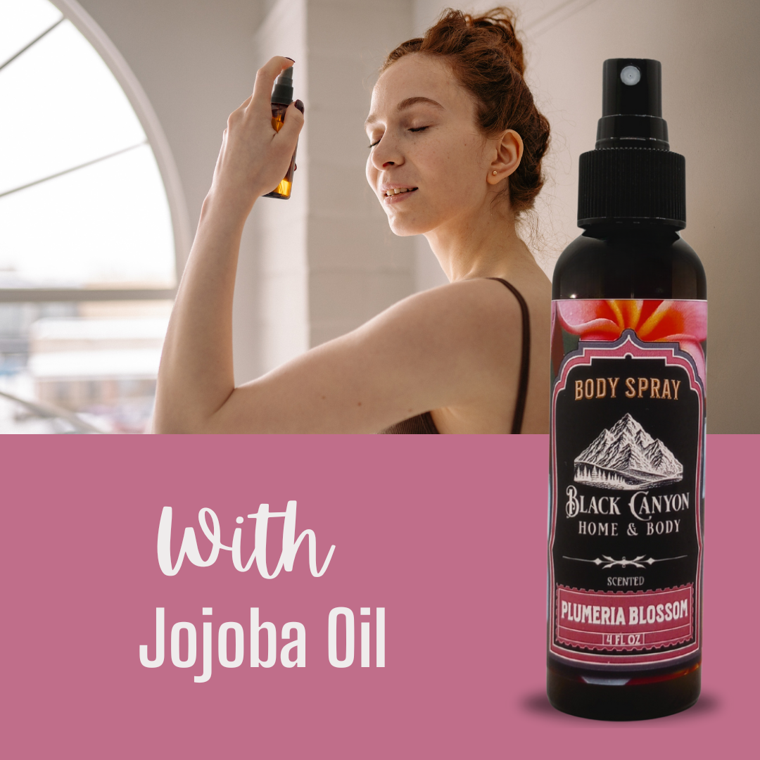 Black Canyon Plumeria Blossom Scented Body Spray