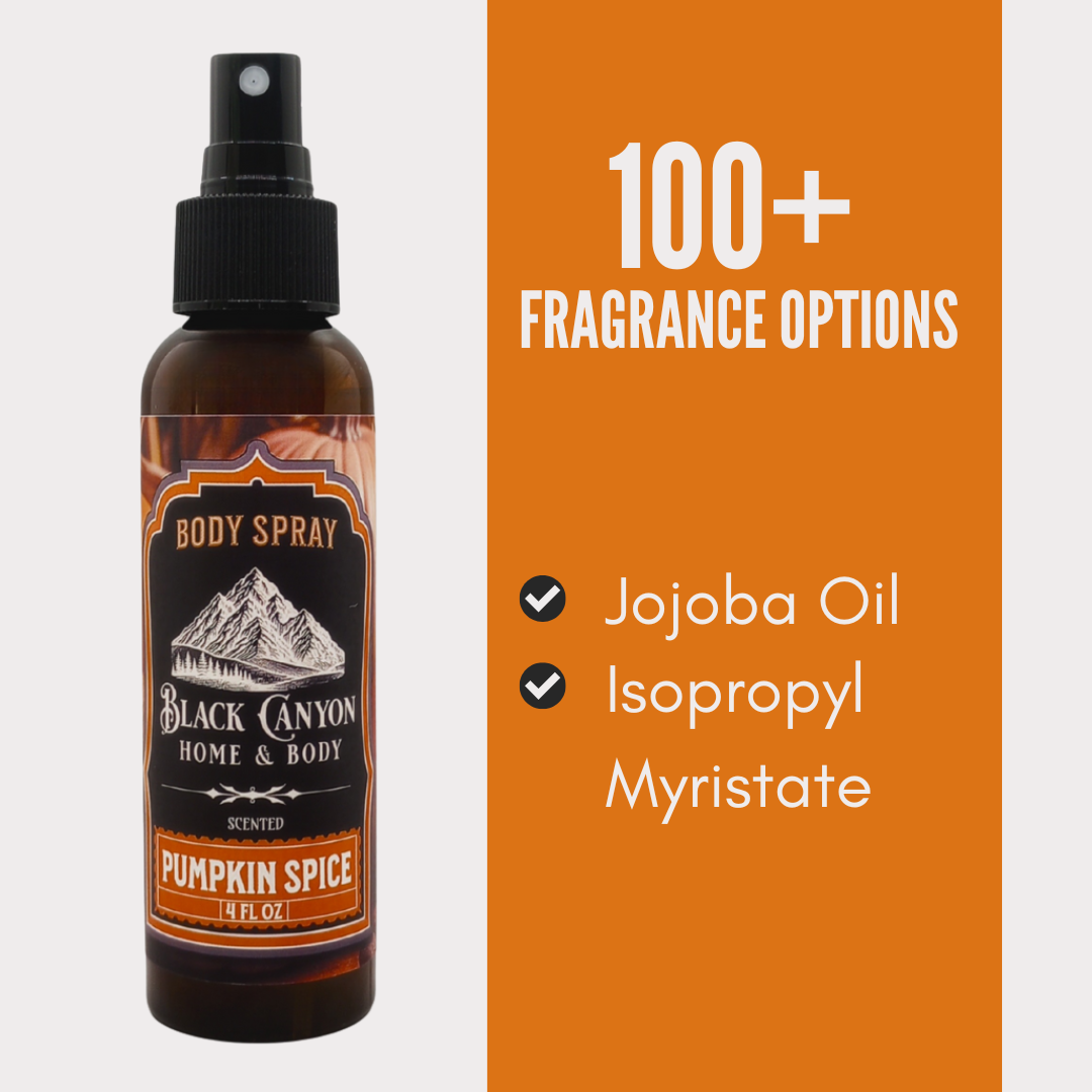 Black Canyon Pumpkin Spice Scented Body Spray