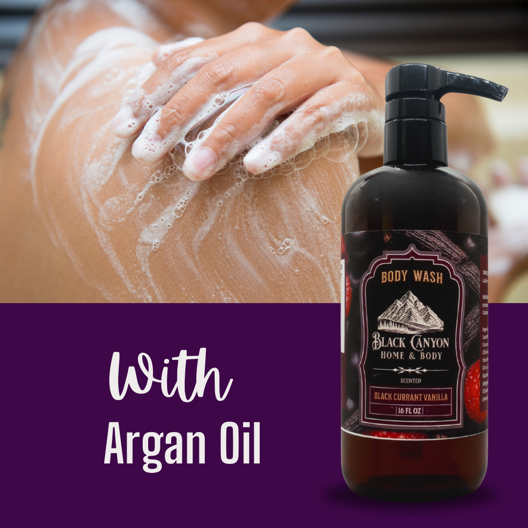 Black Canyon Black Currant Vanilla Scented Body Wash