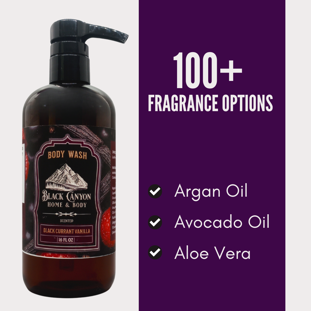 Black Canyon Black Currant Vanilla Scented Body Wash