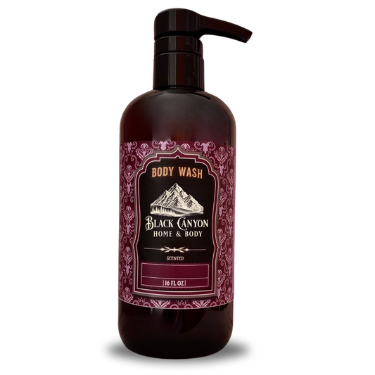 Black Canyon Raspberry & Plum Blossom Scented Body Wash