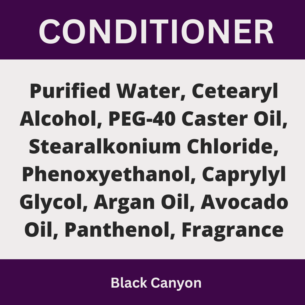 Black Canyon Lilac Bloom Scented Argan Oil Hair Conditioner