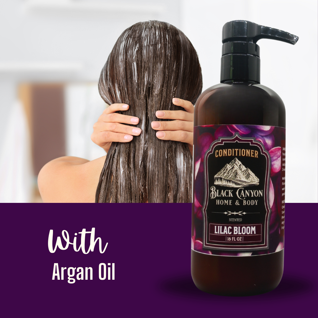 Black Canyon Lilac Bloom Scented Argan Oil Hair Conditioner