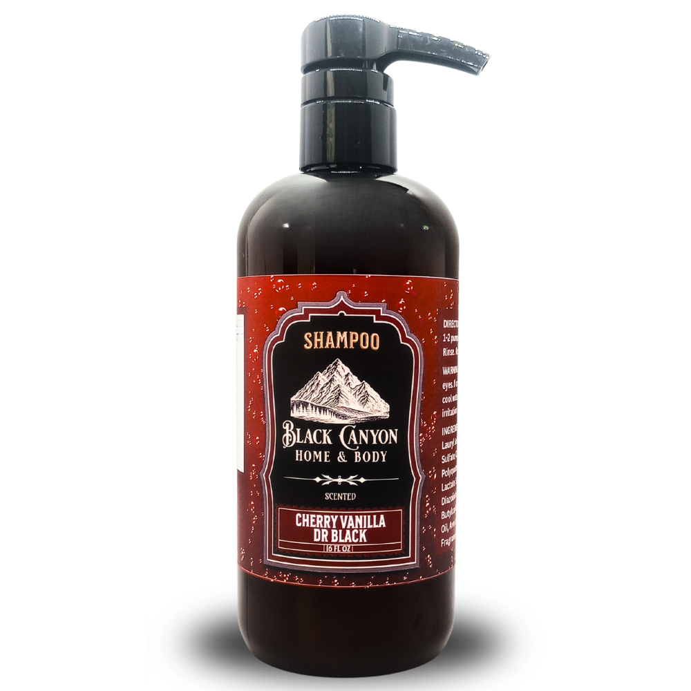 Black Canyon Cherry Vanilla Dr Black Scented Argan Oil Hair Shampoo