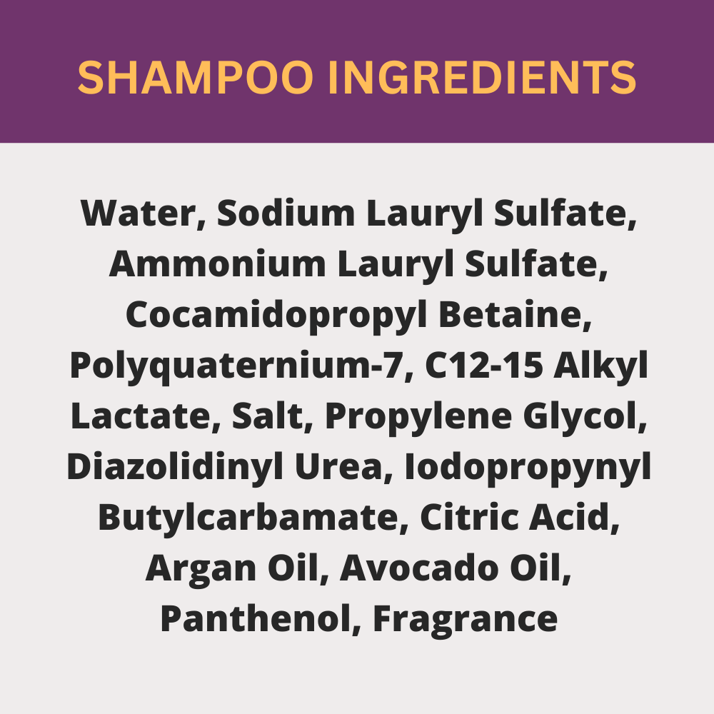 Black Canyon Chocolate Chip Cookie Scented Argan Oil Hair Shampoo