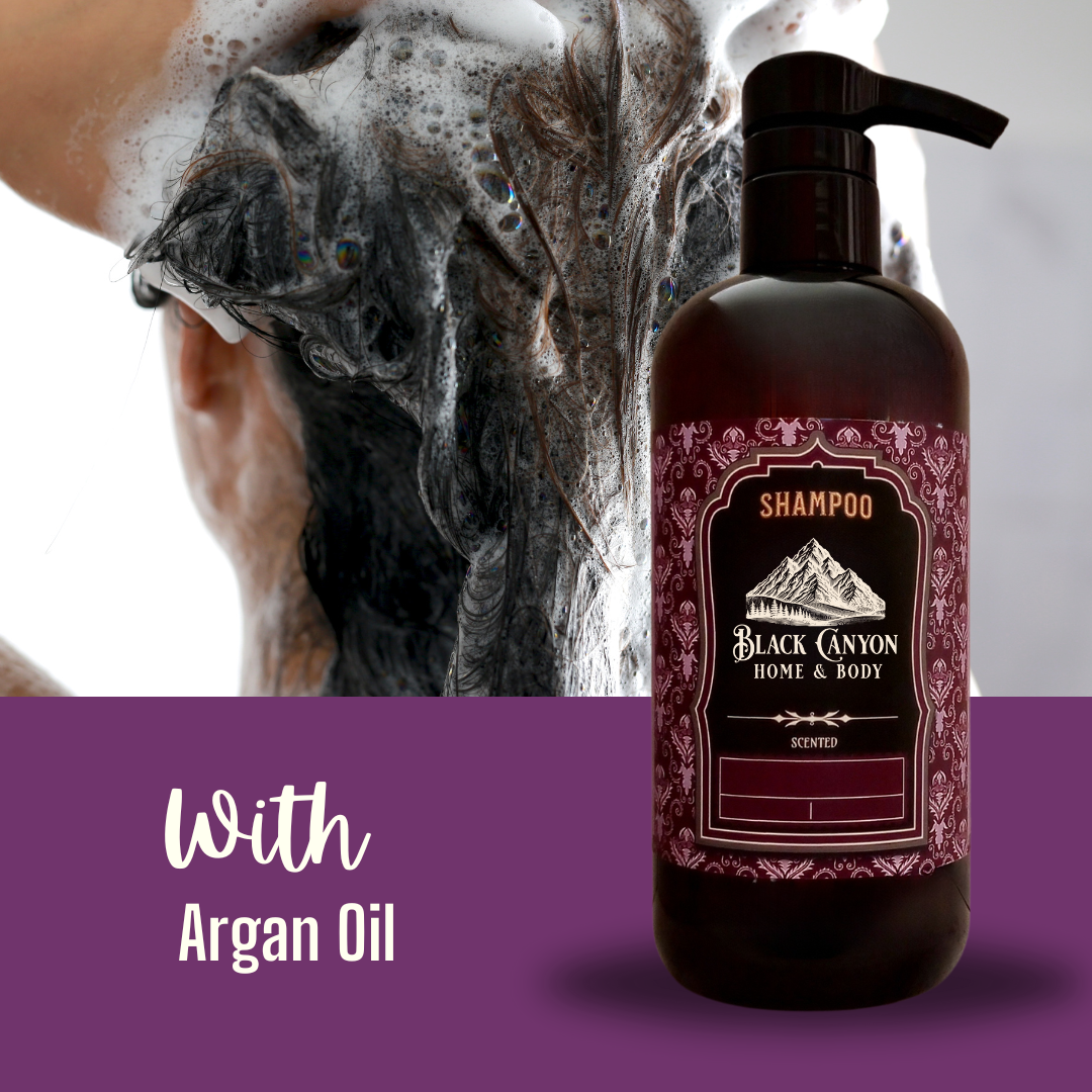 Black Canyon Plumeria Blossom Scented Argan Oil Hair Shampoo