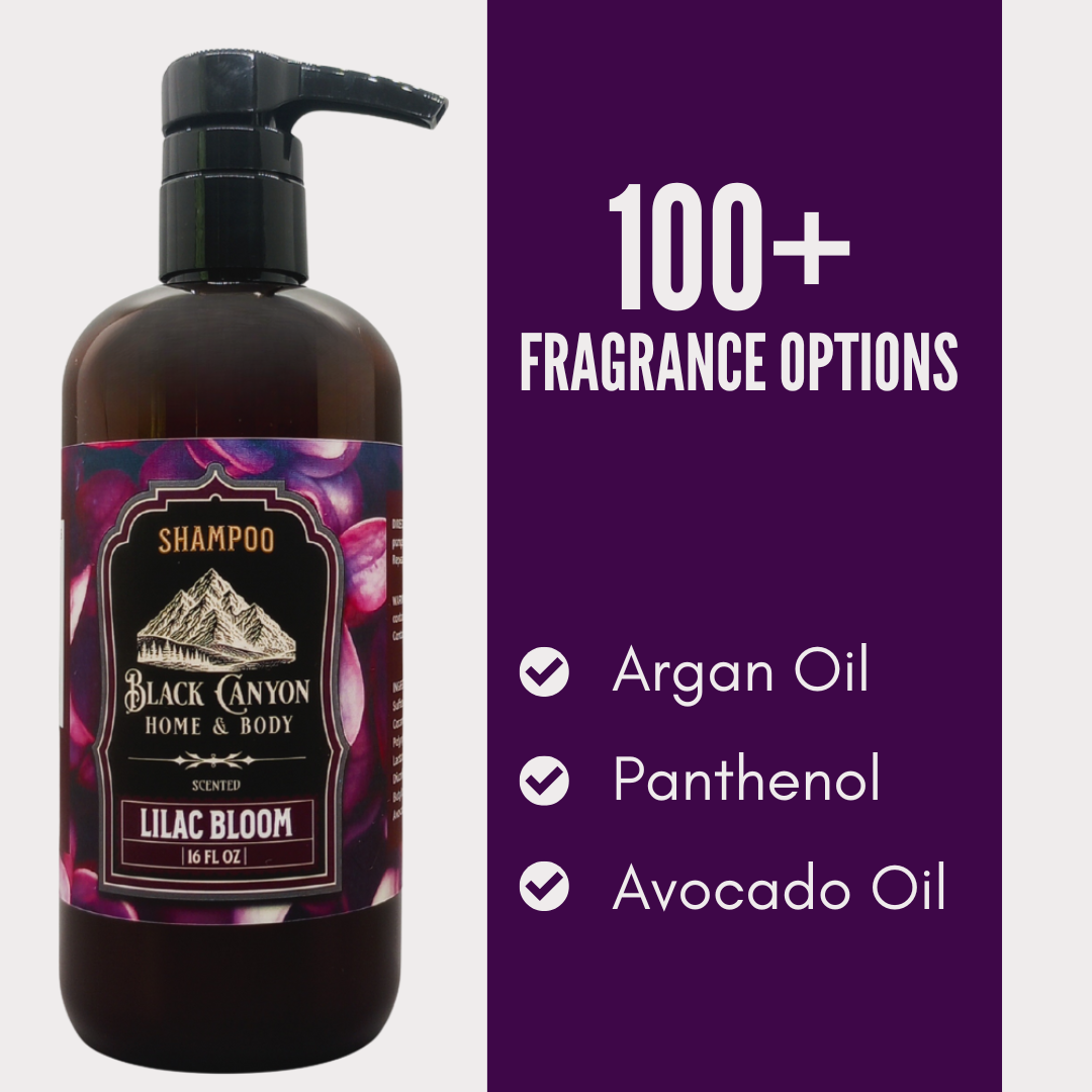 Black Canyon Lilac Bloom Scented Argan Oil Hair Shampoo