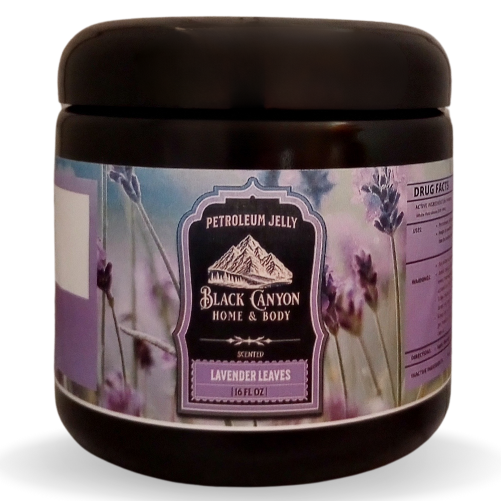 Black Canyon Lavender Leaves Scented Petroleum Jelly