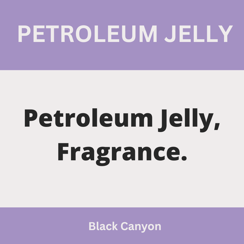 Black Canyon Lavender Leaves Scented Petroleum Jelly