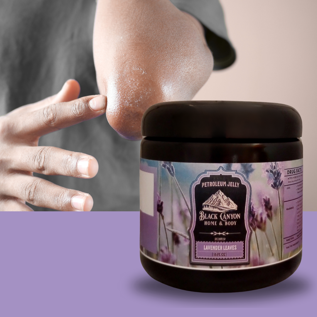 Black Canyon Lavender Leaves Scented Petroleum Jelly