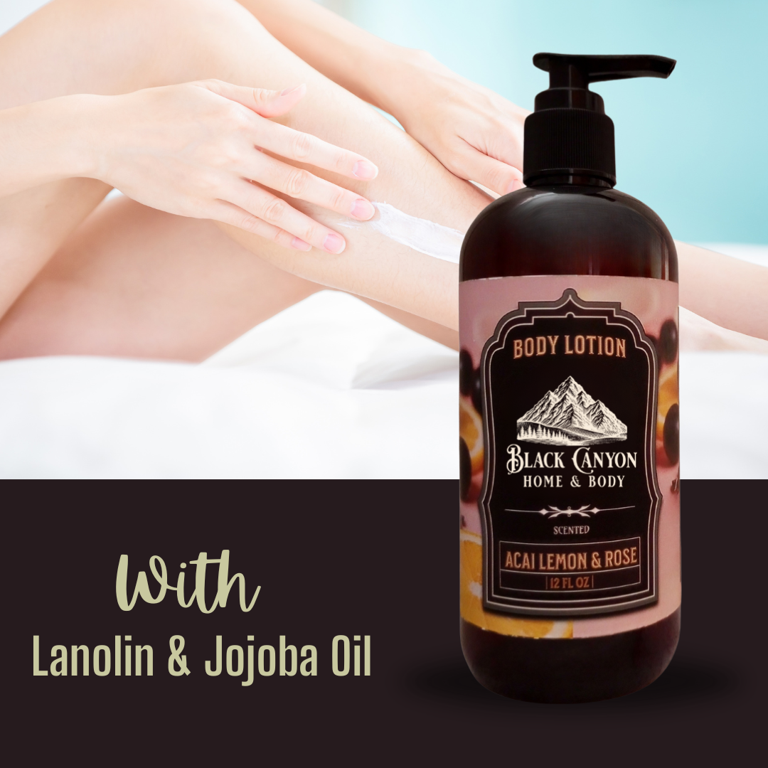 Acai Lemon & Rose Scented Body Lotion