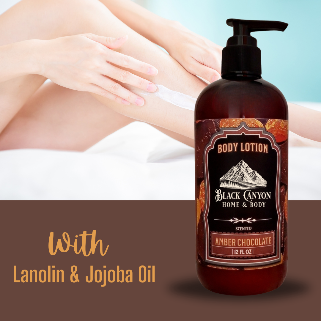 Black Canyon Amber Chocolate Scented Body Lotion