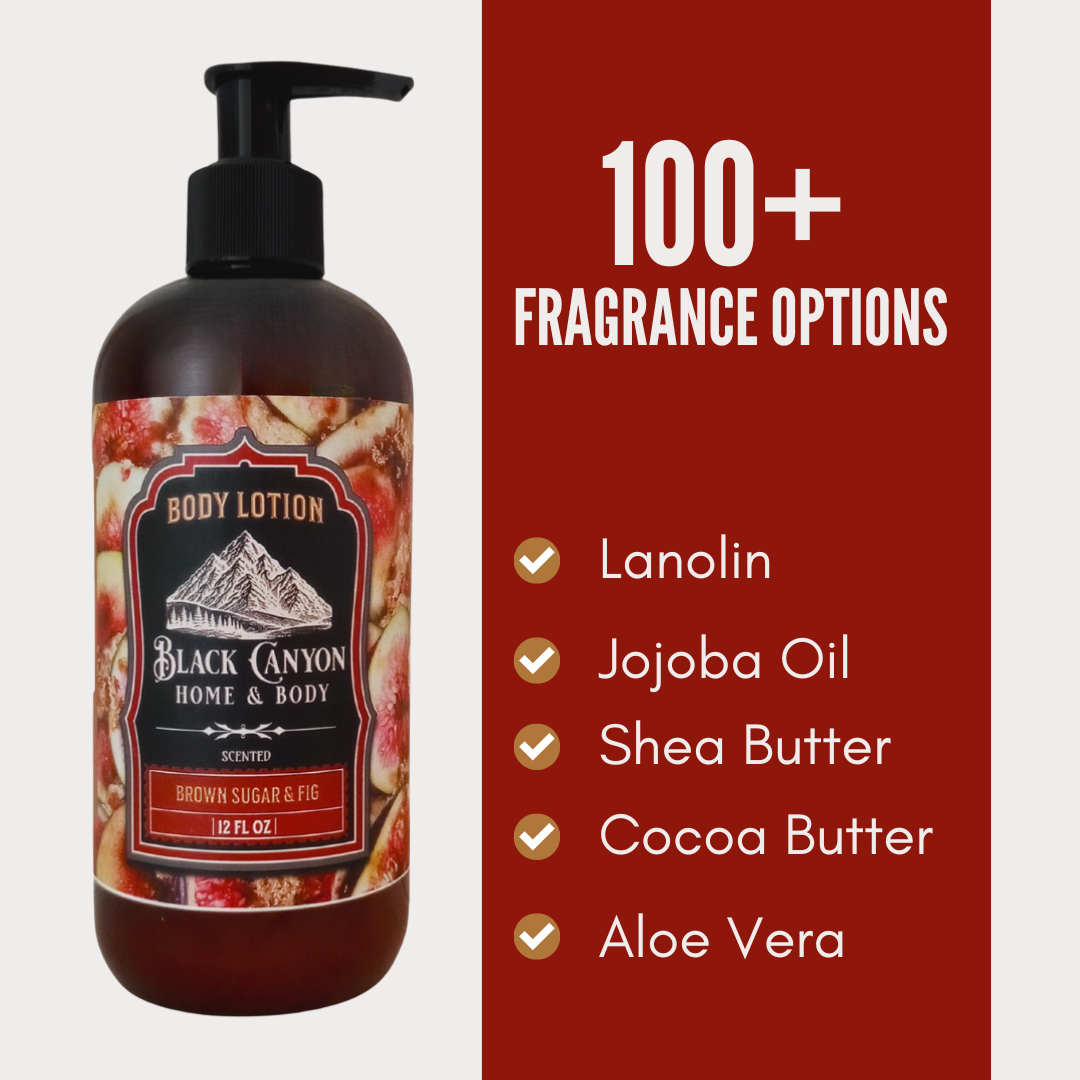 Black Canyon Brown Sugar & Fig Scented Body Lotion