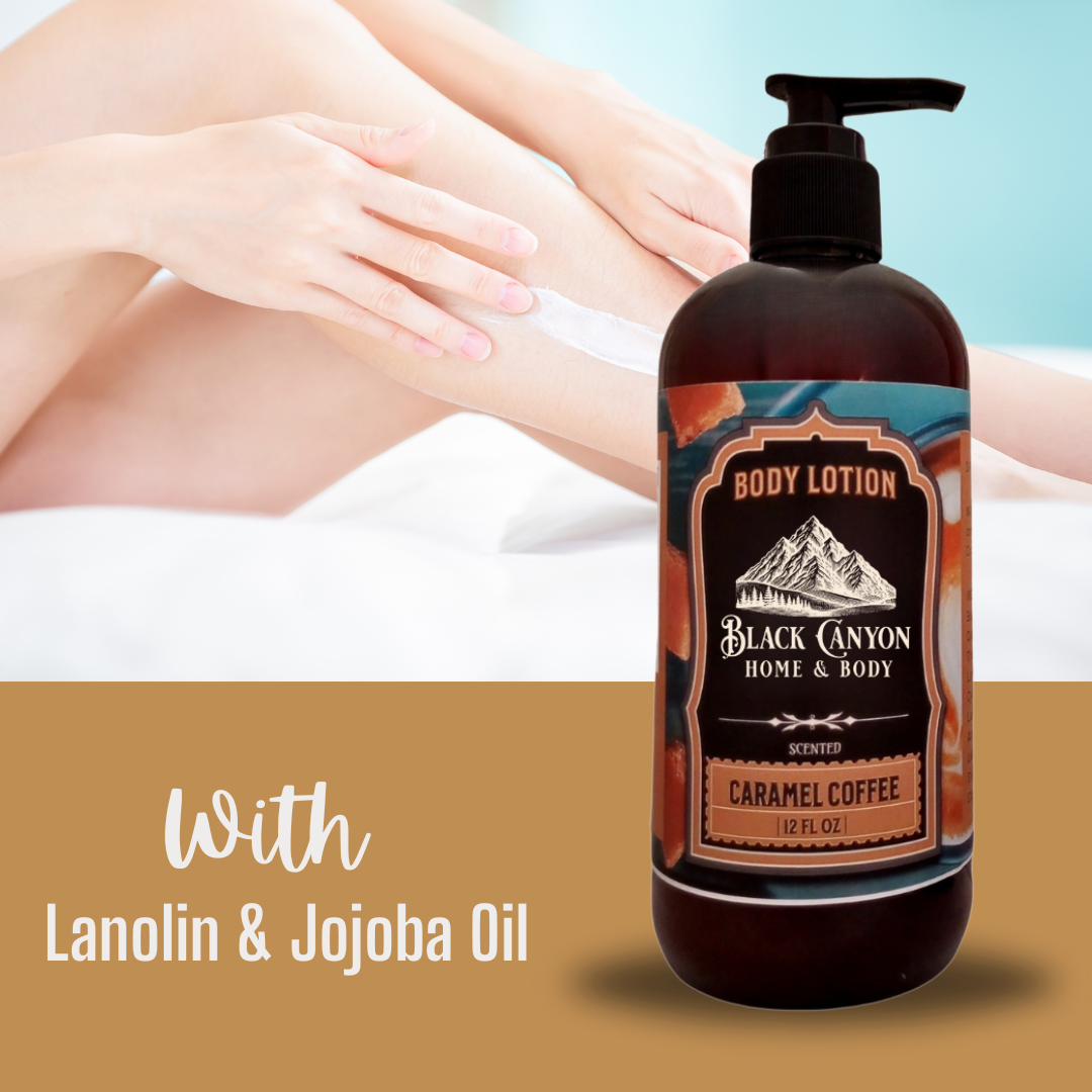 Black Canyon Caramel Coffee Scented Body Lotion