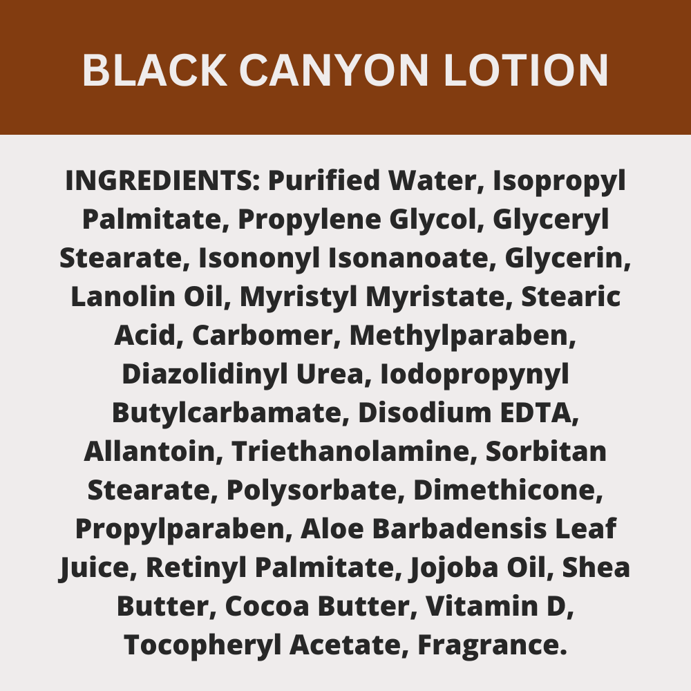 Black Canyon Caramelized Pear Scented Body Lotion