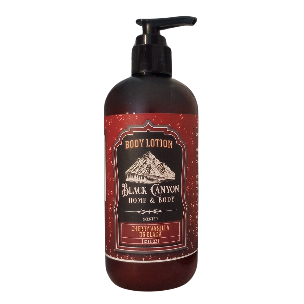 Black Canyon Cherry Vanilla Dr Black Scented Body Lotion