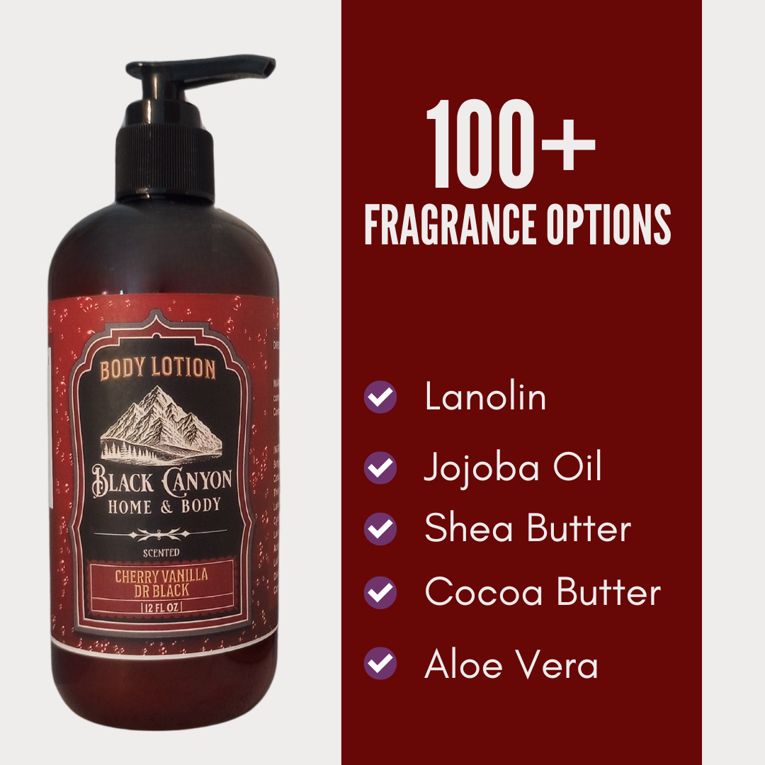 Black Canyon Cherry Vanilla Dr Black Scented Body Lotion