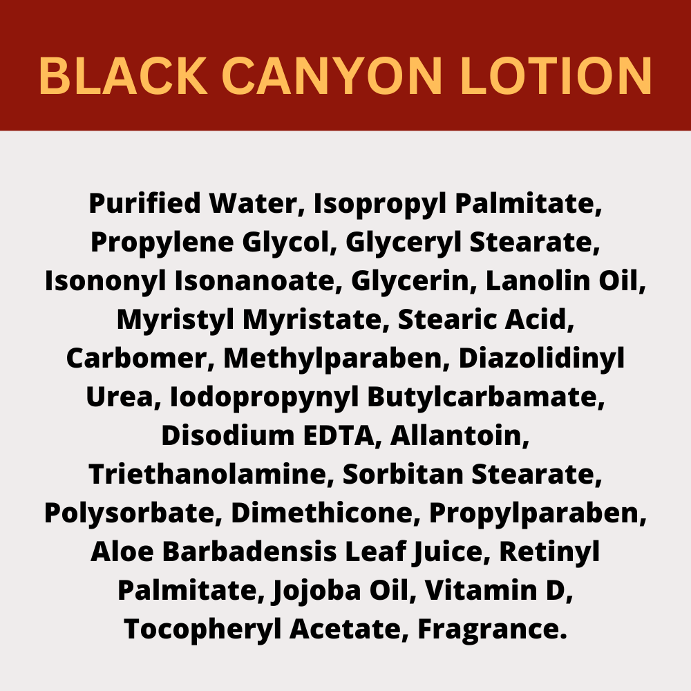 Black Canyon Cinnamon Apple Scented Body Lotion