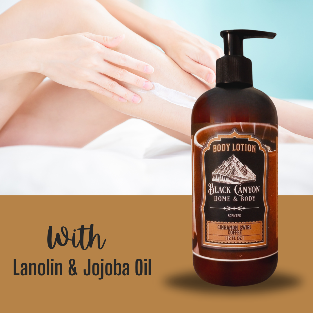 Black Canyon Cinnamon Swirl Coffee Scented Body Lotion