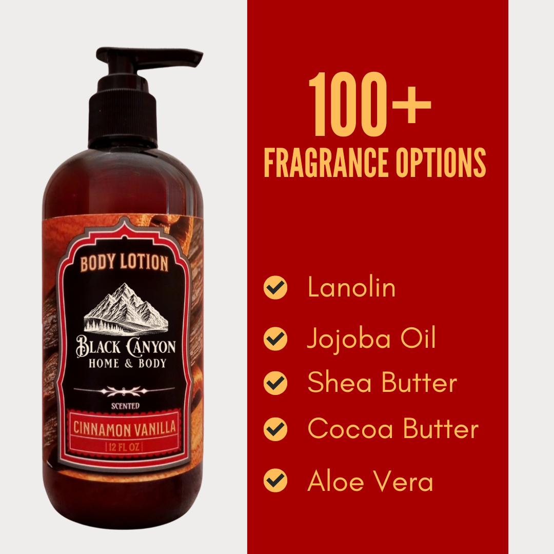 Black Canyon Cinnamon Vanilla Scented Body Lotion