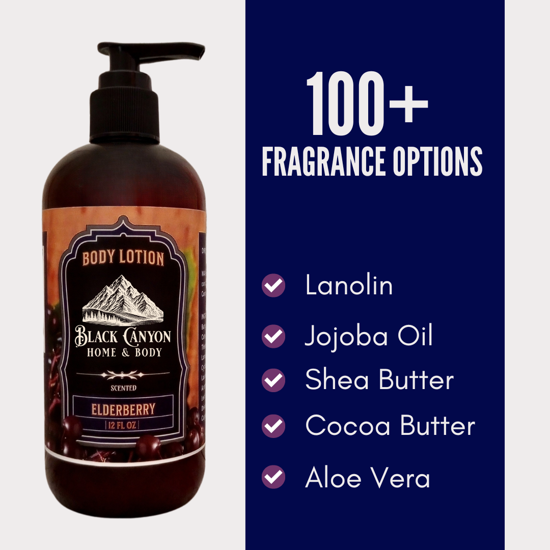 Black Canyon Elderberry Scented Body Lotion