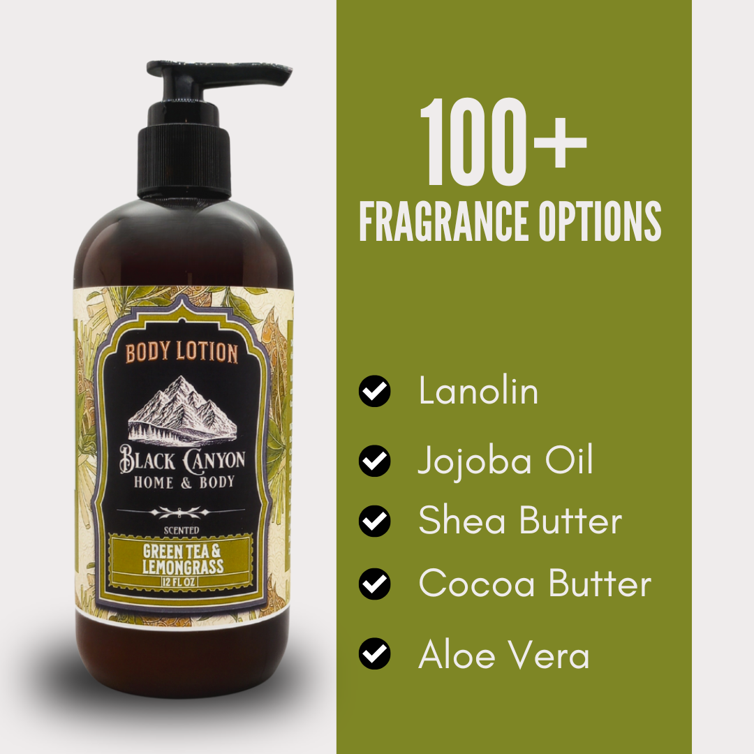 Black Canyon Green Tea & Lemongrass Scented Body Lotion