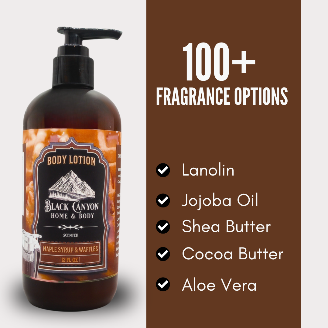 Black Canyon Maple Syrup & Waffles Scented Body Lotion