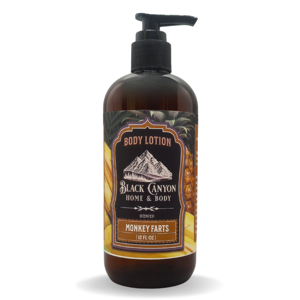 Black Canyon Monkey Farts Scented Body Lotion