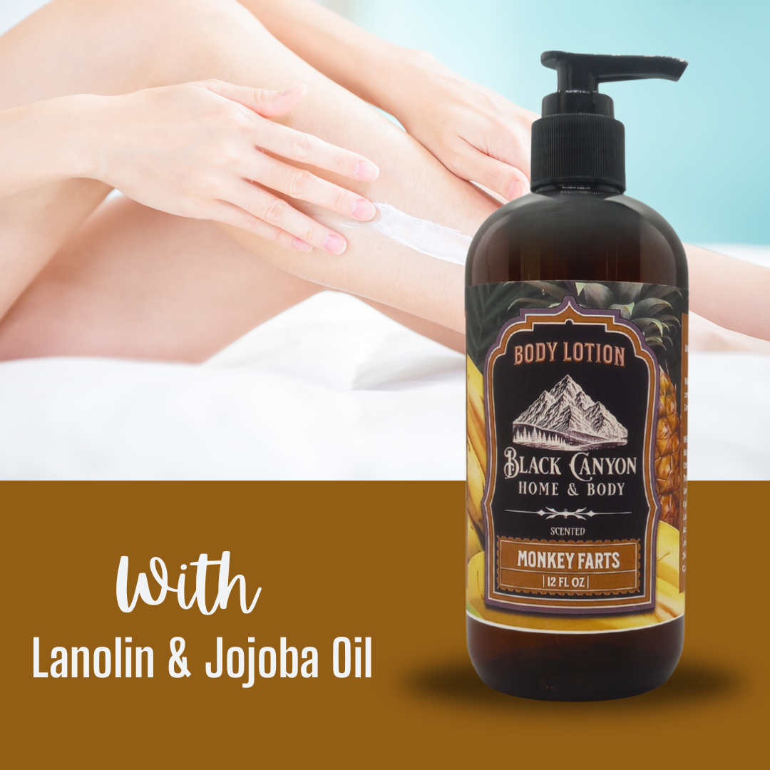 Black Canyon Monkey Farts Scented Body Lotion