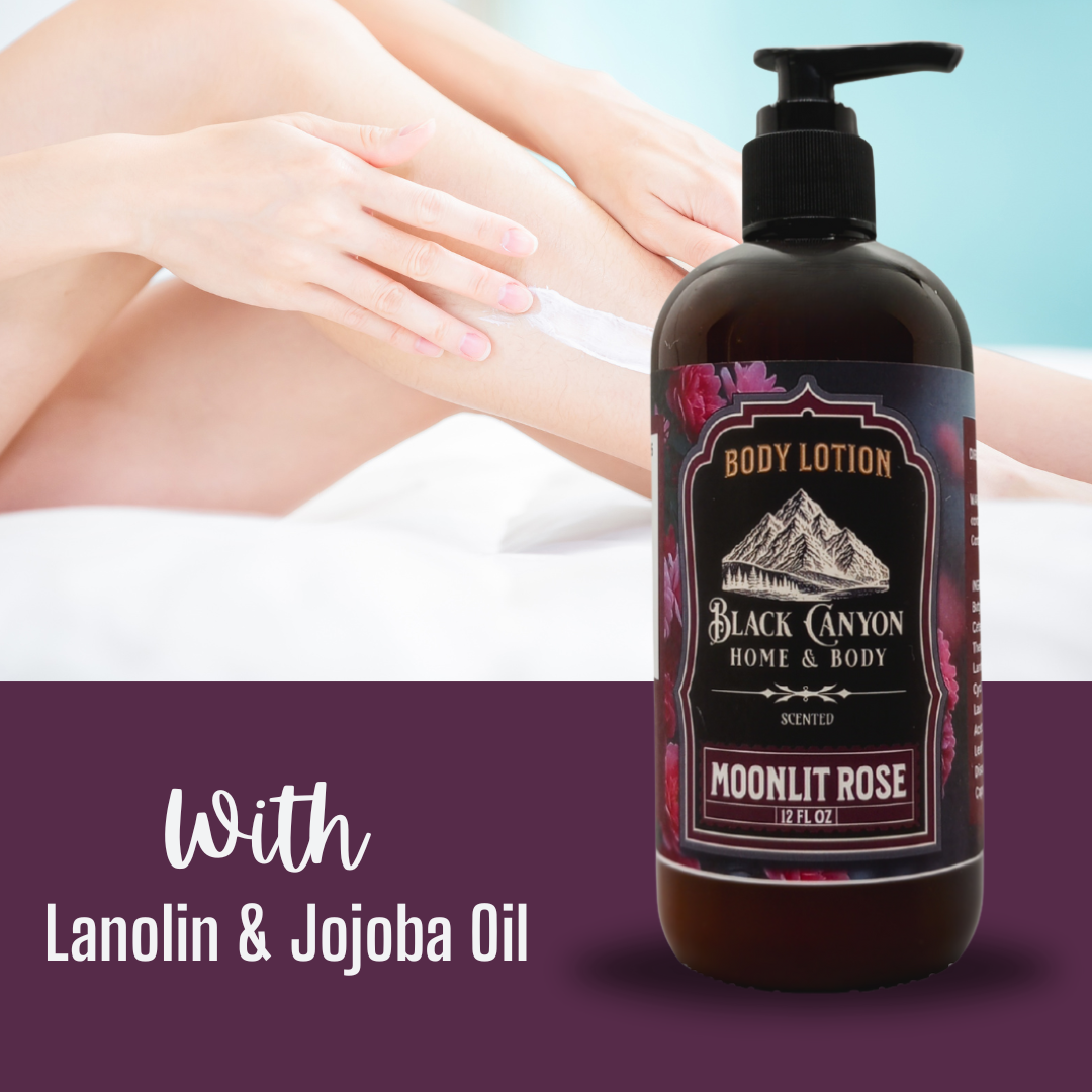 Black Canyon Moonlit Rose Scented Body Lotion