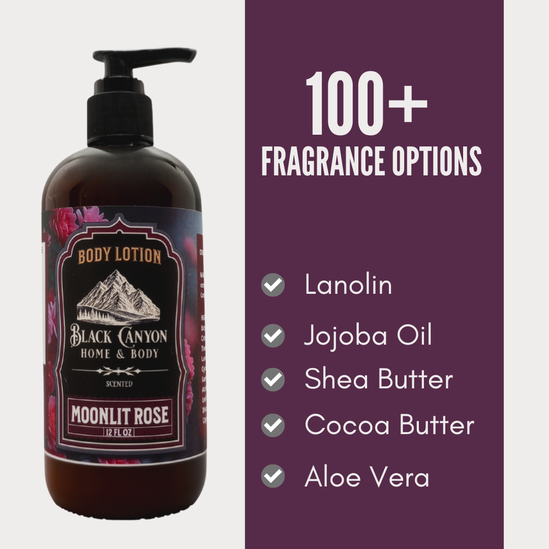 Black Canyon Moonlit Rose Scented Body Lotion