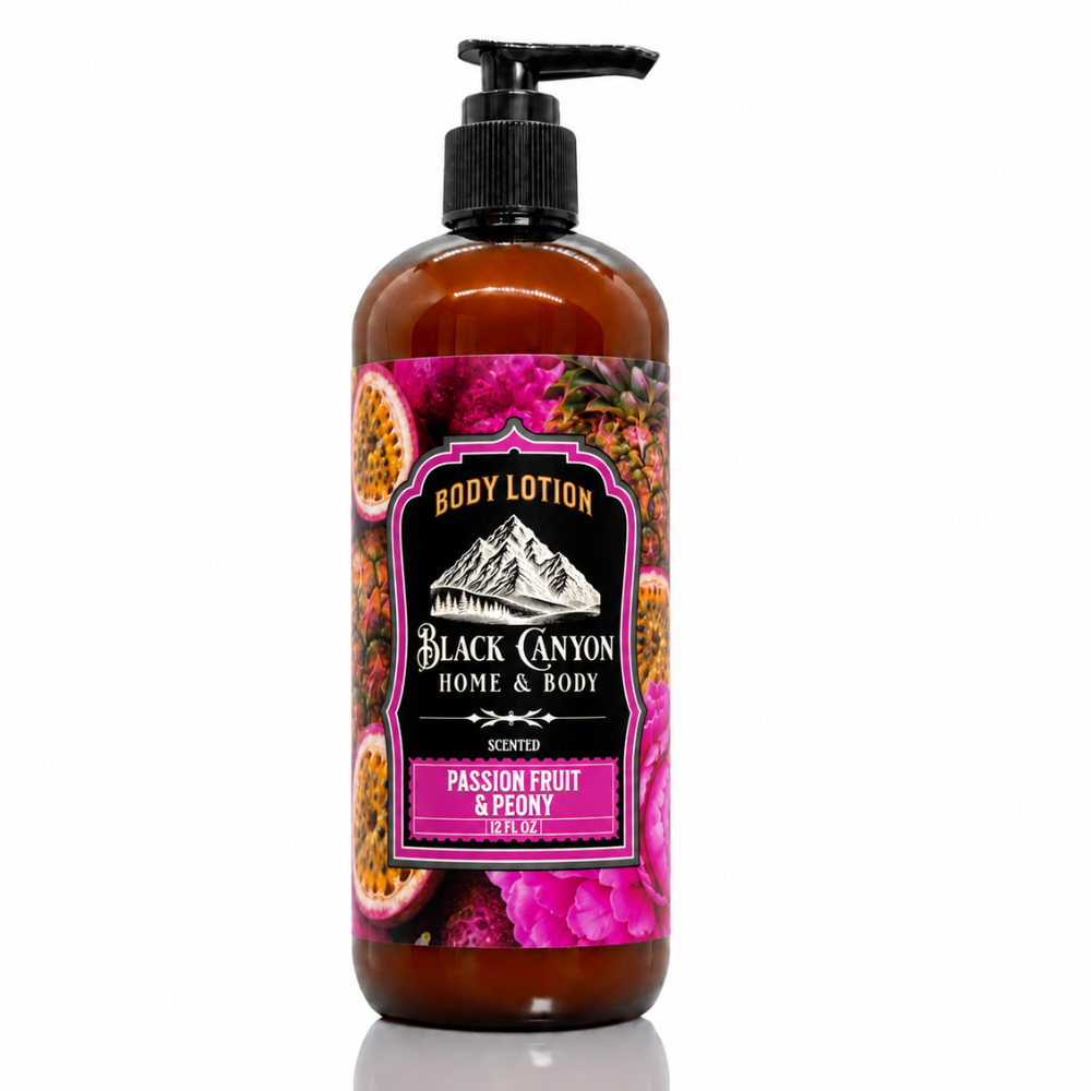 Passion Fruit & Peony Scented Body Lotion