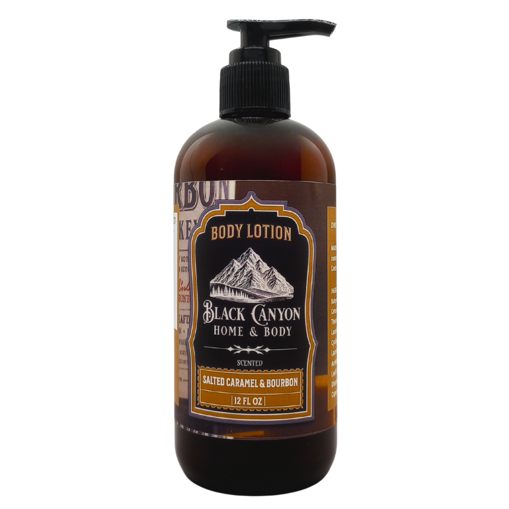 Black Canyon Salted Caramel & Bourbon Scented Body Lotion