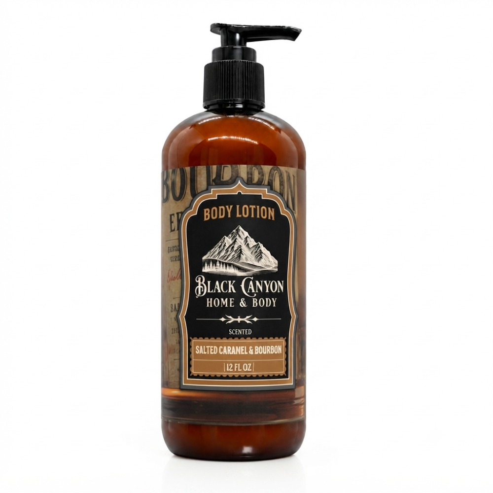 Salted Caramel & Bourbon Scented Body Lotion