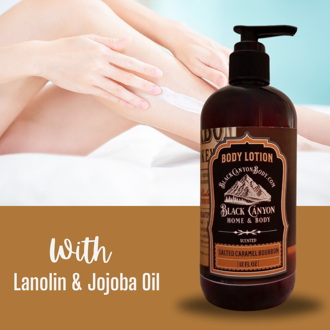 Black Canyon Salted Caramel & Bourbon Scented Body Lotion