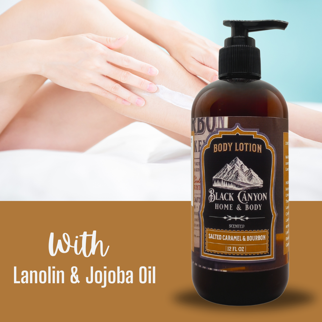 Black Canyon Salted Caramel & Bourbon Scented Body Lotion