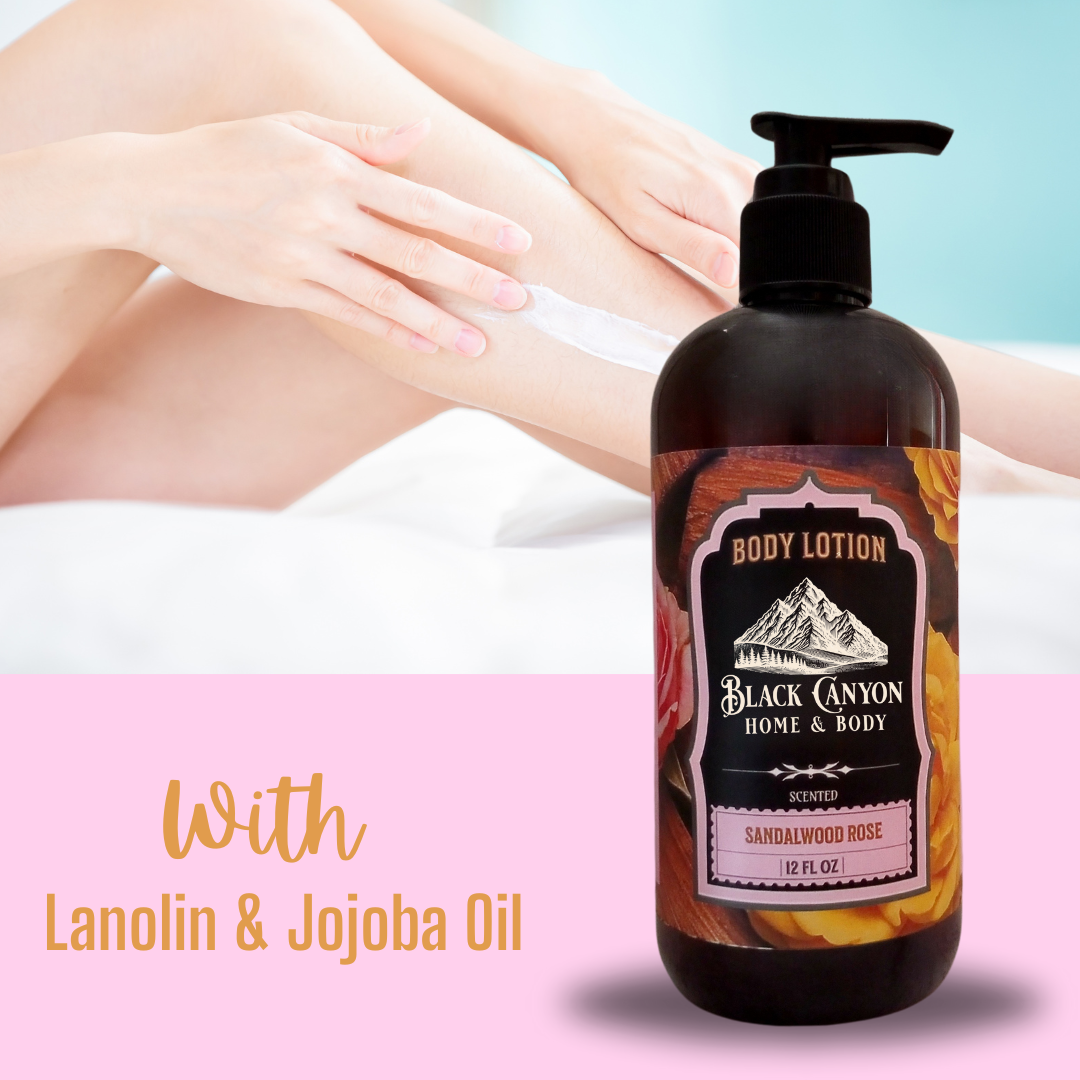 Black Canyon Sandalwood Rose Scented Body Lotion