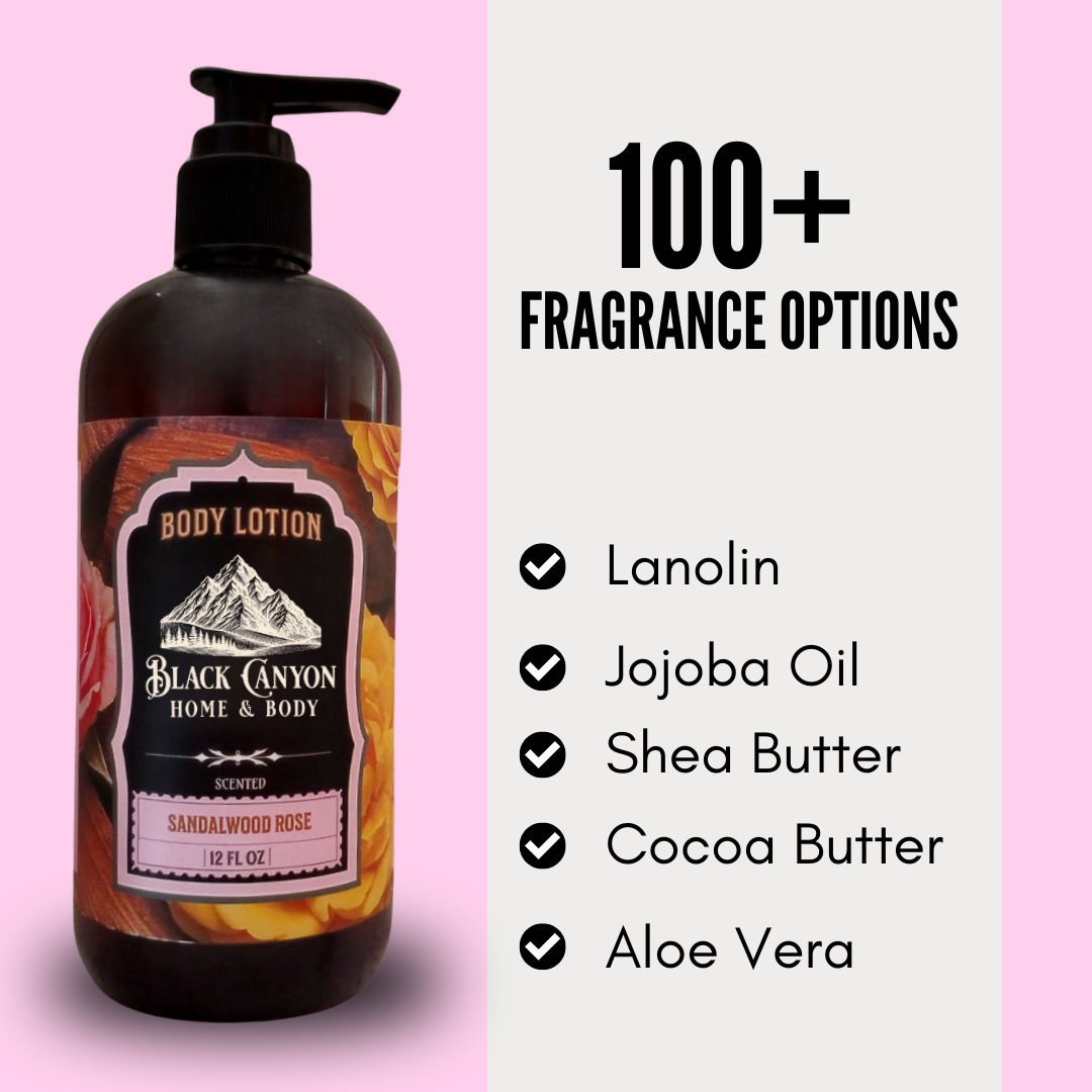 Black Canyon Sandalwood Rose Scented Body Lotion