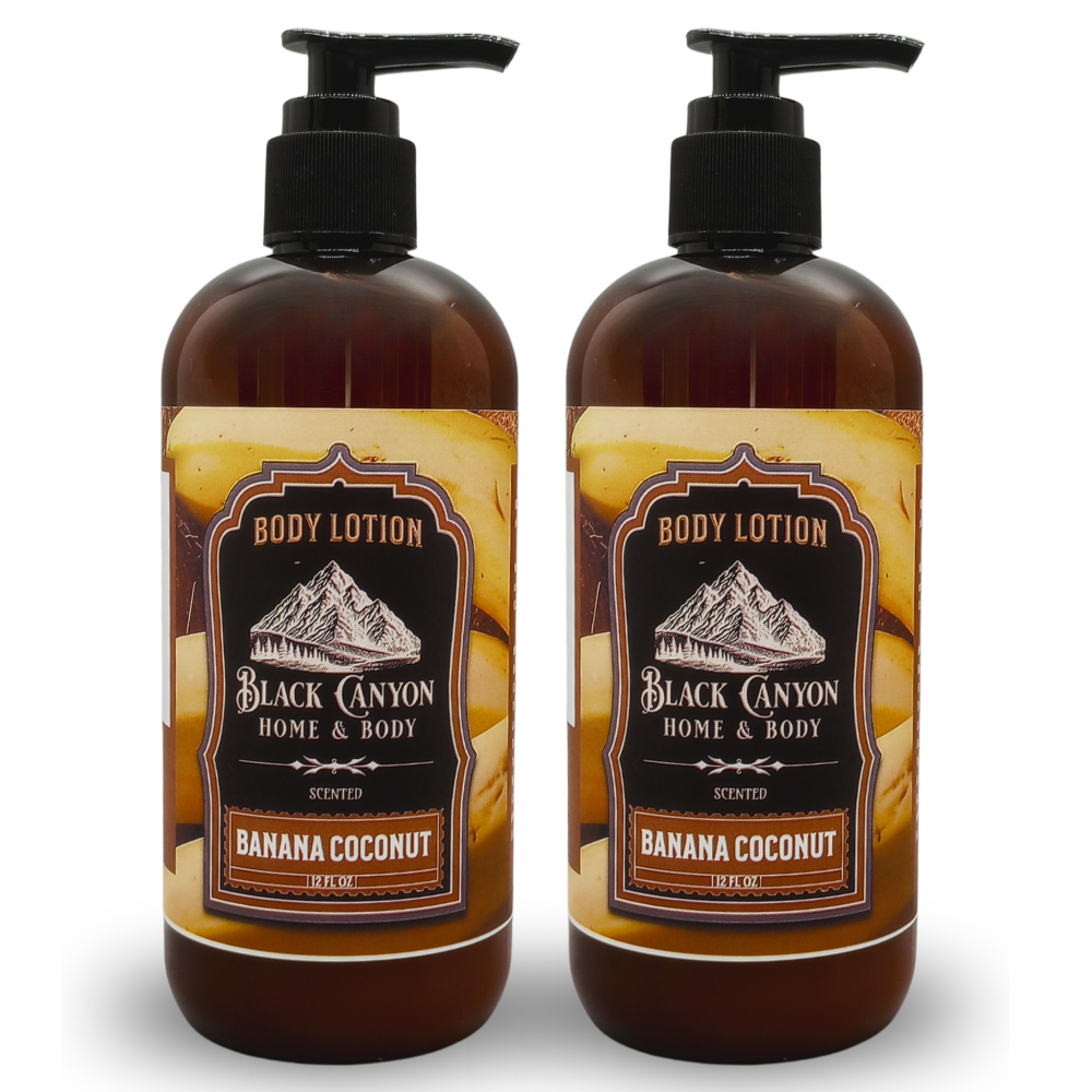 Banana Coconut Scented Body Lotion