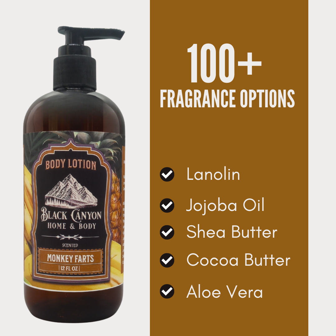 Black Canyon Monkey Farts Scented Body Lotion