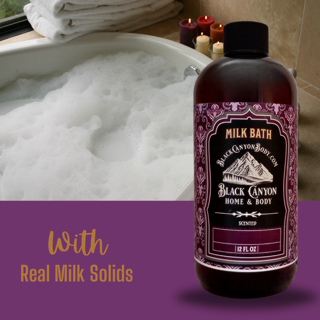 Black Canyon Vanilla & Sugared Apricot Scented Milk & Bubble Bath