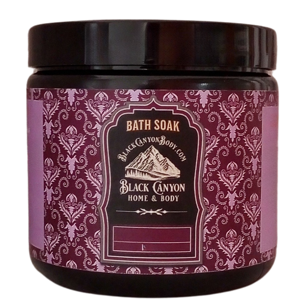 Black Canyon Caramel Chocolate Coffee Scented Epsom Salt Bath Soak