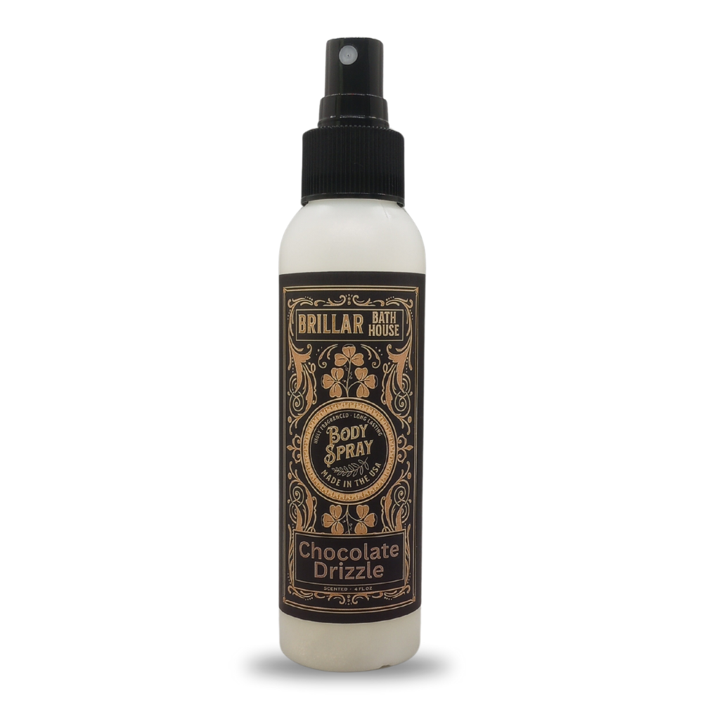 Brillar Bath House Chocolate Drizzle Scented Shimmering Body Spray