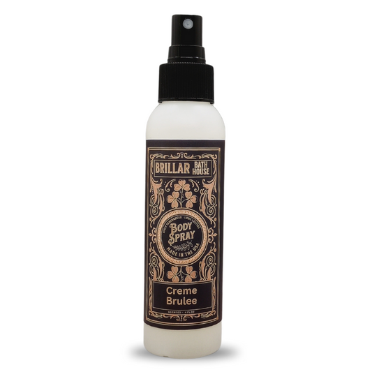 Brillar Bath House Creme Brulee Scented Shimmering Body Spray