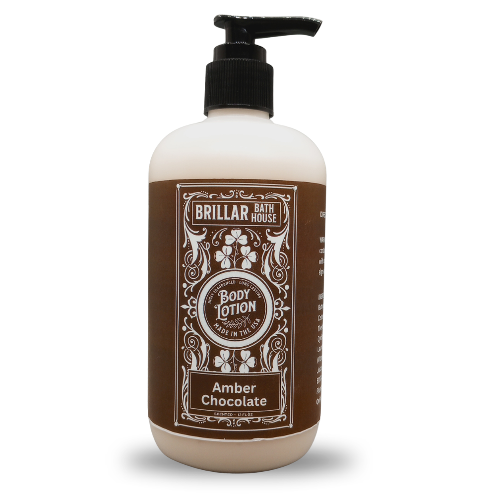 Amber Chocolate Scented Shimmering Body Lotion